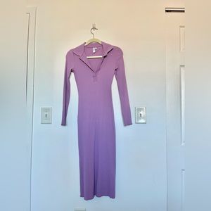 &Other stories purple lilac long sleeve dress EU 34 US small 4